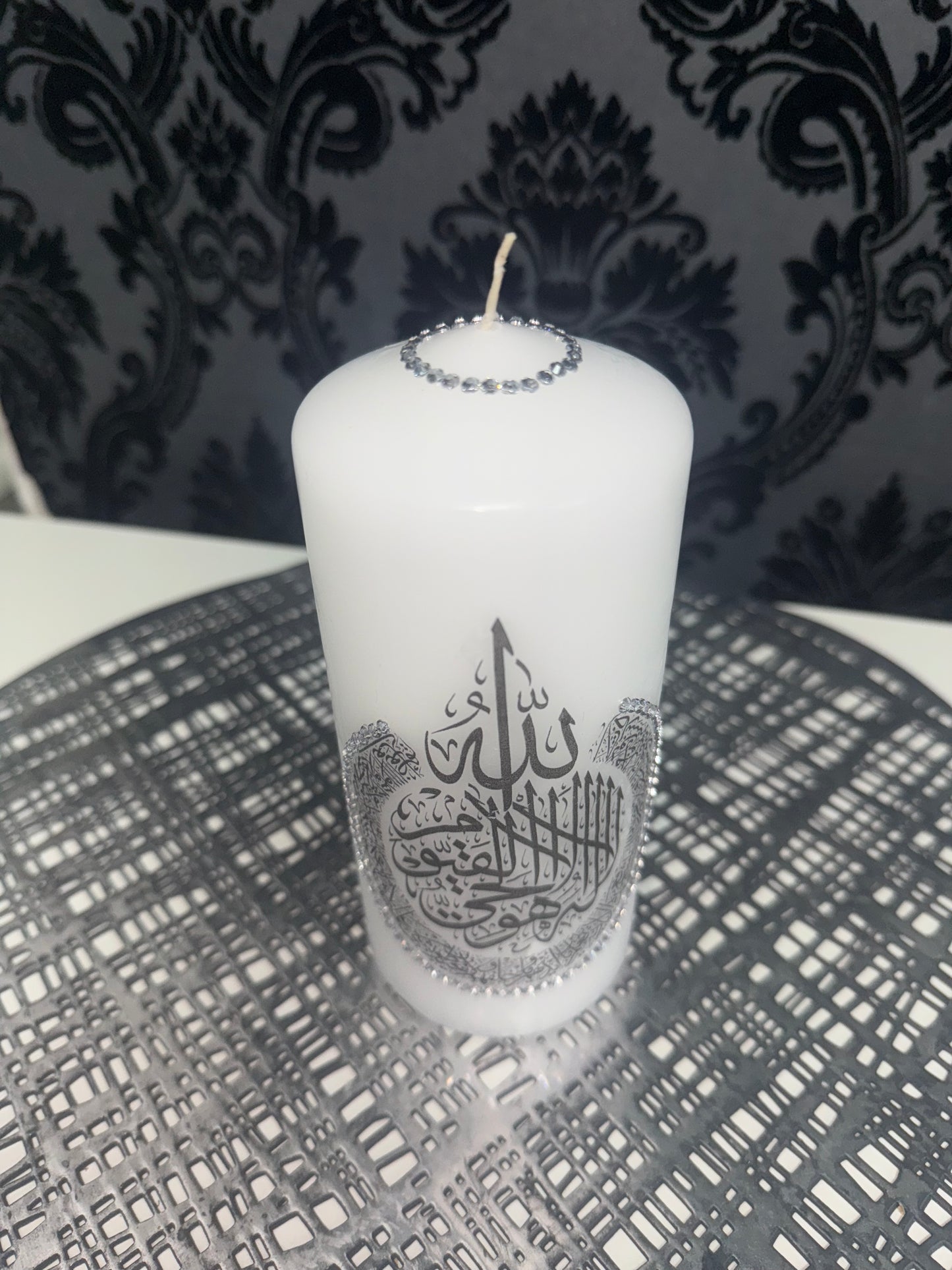Ayatul-Kursi candle