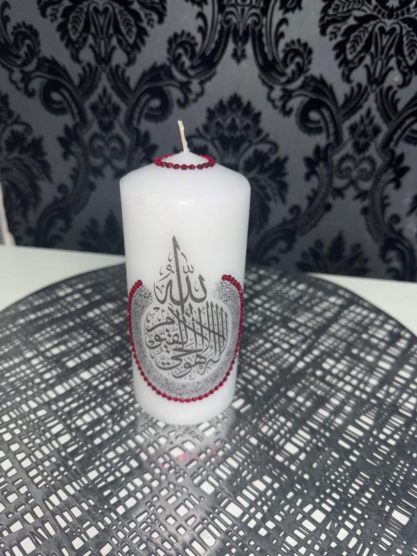 Ayatul-Kursi candle